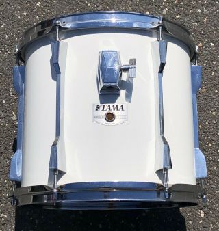 Vintage Tama Rockstar Dx 12 X11” White Tom Drum Japan