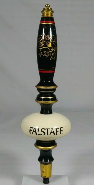 Old Falstaff Beer Tap Handle Knob Falstaff Brewing Co.  St Louis Missouri Mo 2