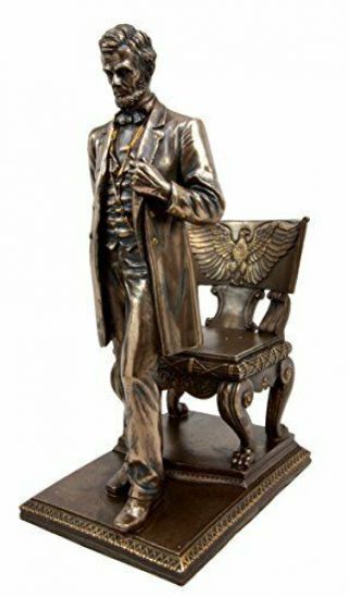 16th President Of Usa Saint Gaudens Park Abraham Lincoln Figurine 9 " H Statue