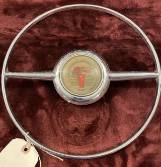 Vintage 1946 1947 1948 Ford Horn Ring With Center