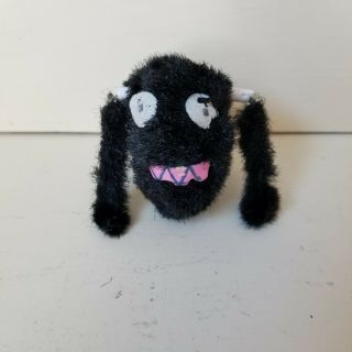 Vintage Black Widow Mechanical Scary Spider Wind Up Toy Japan Wobbly Woozer Box