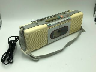 Vintage Electronic Gpx Model C888 Am/fm Stereo Cassette Recorder Radio Boom Box