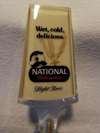 Vintage National Bohemian Beer Tap Handle with Olmstead Faucet 2