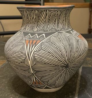 M Victorino Signed Acoma Native American Pueblo Pottery