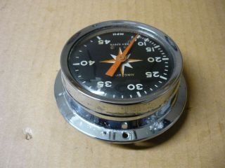 Vintage Boat Speedometer by Airguide 5 - 45 MPH 2
