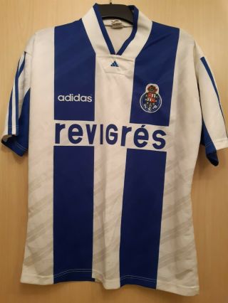 Vintage Fc Porto Portugal 1994/1995 Home Football Shirt Soccer Adidas Size S