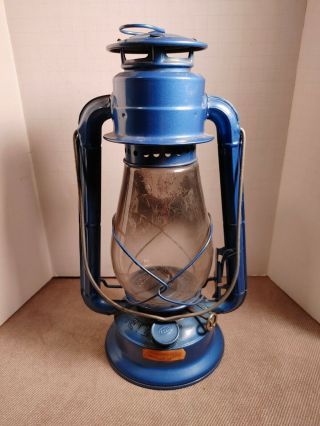 Vintage Dietz Kmart Blue Lantern