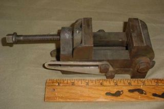 Vintage Craftsman 2 - 1/2  Jaw Angle Drill Press Vise Machinist Vice Old Stamp