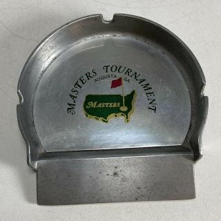 Vintage Augusta National Masters Golf Putting Cup Cigar Ashtray Coin Tray