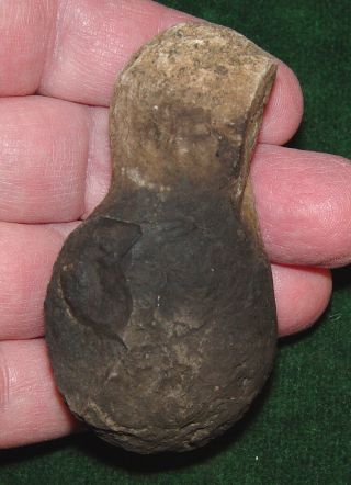 Native American Indian Paleo Or Archaic Pendant Or Plummet