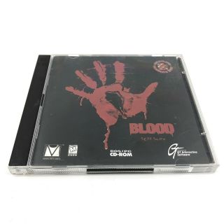 Blood Spill Some Dos Pc Cd Rom Gt Interactive Software 2 - Disc Vintage 1997