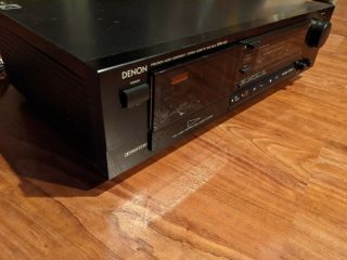 Denon Drm 400 Cassette Tape Deck Dolby B C Nr Vintage Audio Hifi Japan