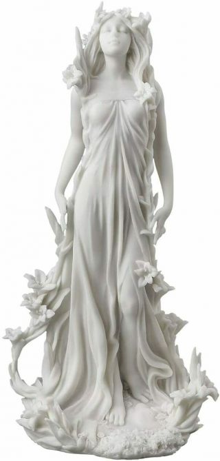 Aphrodite Greek Goddess Of Love Beauty Fertility Figurine Statue Sculpture White