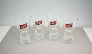 Vintage Schlitz Beer Glasses Set Of 4