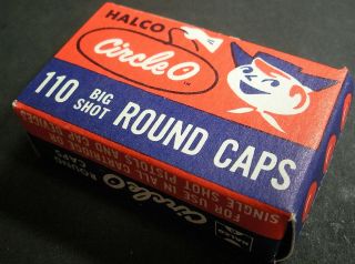 Empty Box For Circle - O Brand Caps For Cap Guns Pistols Nos