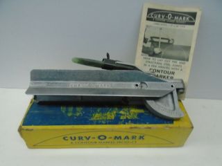 Vintage Curv - O - Mark No.  1 Contour Marker Jumbo Model 8 " - 48 " Pipe