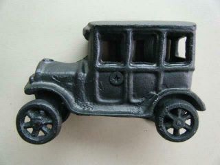 Vintage Cast Iron Model T Toy Car