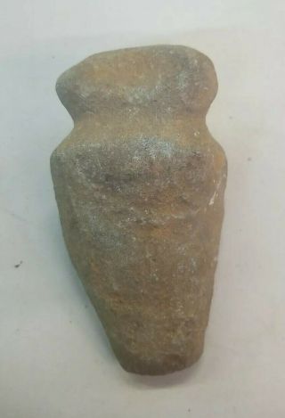 Native American Indian Stone Axe Head Grooved Large Artifact Tool From Sc?
