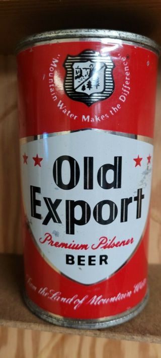 Old Export Beer Can Cumberland Md.  Tax Stamped