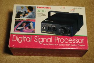 Vintage Radio Shack Dsp 40 Digital Signal Processor Noise Reduction System