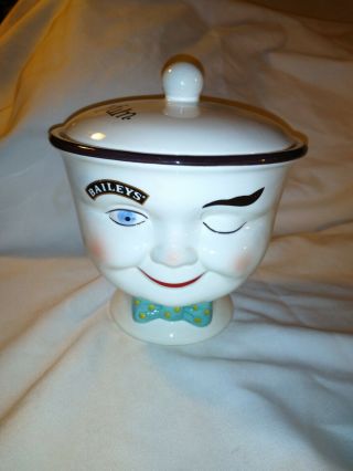 Vintage Bailey’s Irish Cream Winking Eye Boy Cookie Jar