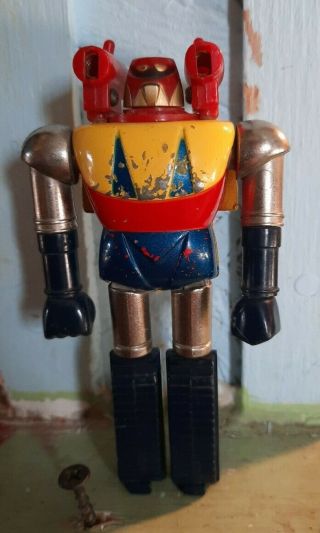 Shogun Warriors Poseidon Vintage Robot Metal Toy Japanese Very Solid Transformer