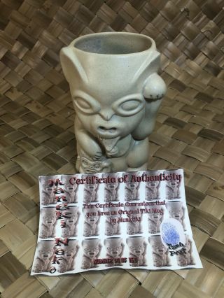 Rare Munktiki Macki Neko Tiki Mug With 21/150