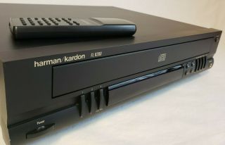 Vtg Harman / Kardon Fl 8300 5 Compact Disc Carousel Cd Player W/ Remote
