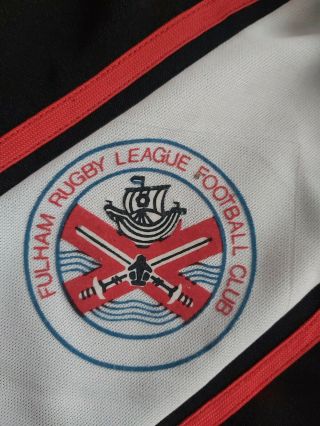 Vintage Fulham Rugby League Club Home Shirt 82/83 3rd Season M/l