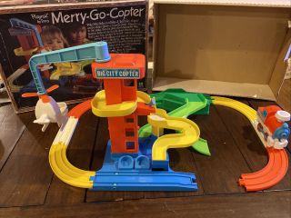Merry - Go - Copter Playrail By Tomy 1978