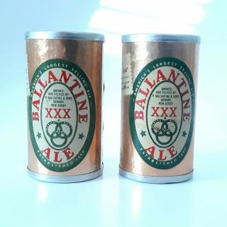 Vintage Ballantine Beer Ale Advertising Salt & Pepper Shakers