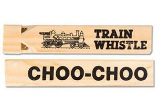 Wooden Train Whistle Classic Toys Conductor Wood Locomotive Choo - Choo Kids Toys