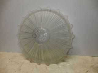 Vintage Mid Century Frosted Starburst Ceiling Light Shade