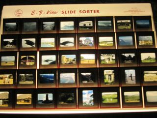 65 Vintage Red Border 35mm Kodachrome Slides Mid 1950 