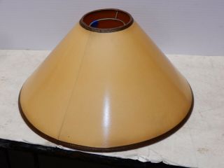 VINTAGE THICK PAPER MID CENTURY LAMP SHADE 2 2