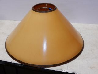 VINTAGE THICK PAPER MID CENTURY LAMP SHADE 2 3