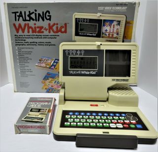 Vintage Vtech Talking Whiz - Kid (1986),  Computer,  Program Cards,  Iob