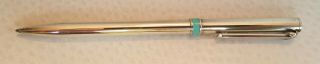 Vintage Tiffany & Co Sterling Silver T Ballpoint Twist Pen