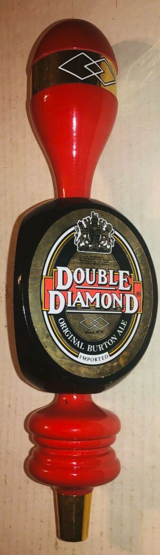 Double Diamond Burton Ale Beer Tap Handle 12” Imported