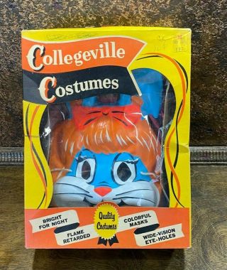 Vintage Collegeville Childs Halloween Costume With Box " Honey Bunny "