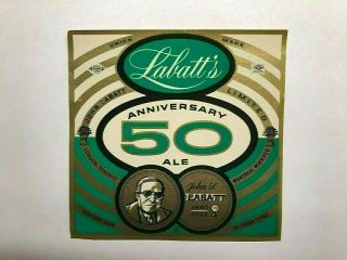 Canadian Beer Label - John Labatt Ltd - Labatt 