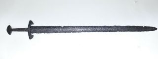 A Viking Sword With Pattern Welded Blade,  10th - 11th Century