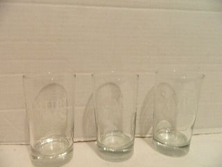 Samuel Adams Small Beer Tasting Glasses,  6 Oz,  Set Of 3