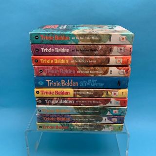 10 Vintage Trixie Belden Books by Kathryn Kenny 2 - 3 - 6 - 8 - 9 - 10 - 12 - 13 - 14 - 15 2