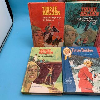10 Vintage Trixie Belden Books by Kathryn Kenny 2 - 3 - 6 - 8 - 9 - 10 - 12 - 13 - 14 - 15 3