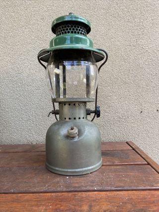 Old Australian Made Coleman 242 B Pressure Lamp 1953 Kerosene Lantern