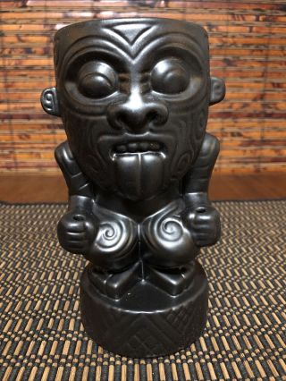 Munktiki Maori Warrior Tiki Mug Rare 2015 Black Friday Edition