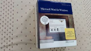 Microsoft Word 1.  10 For Windows 3 On Floppies Vintage Pc Software