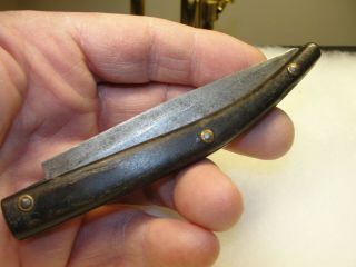 Early American Colonial Period Revolutionary War Era Horn Handled Knife