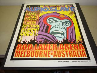 Vintage Chris Cornell Audioslave Concert Poster April 26,  2003 Melbourne Cool